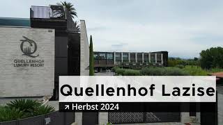 Quellenhof Luxory Resort Lazise 2024 4k [upl. by Sugirdor]