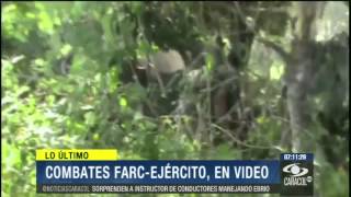 Guerrillera grabó paso a paso un ataque de las FARC [upl. by Acinoj]