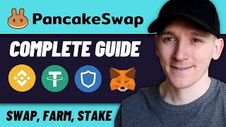 PancakeSwap Tutorial Trust Wallet MetaMask Swap Staking [upl. by Hareehat652]