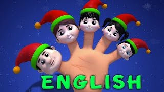 elfi famiglia dito  la musica di natale  Elves Finger Family  Christmas Carols  Xmas Jingle [upl. by Refinne445]