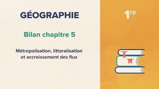 Métropolisation littoralisation et accroissement des flux Géographie 1re [upl. by Concha196]