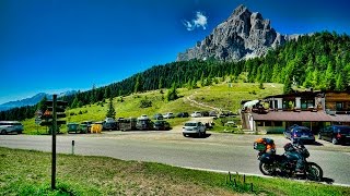 Ride a motorcycle to Passo Duran  Italy [upl. by Ellehsad]