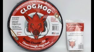 Clog Hog Drain Cleaner [upl. by Letsirhc]