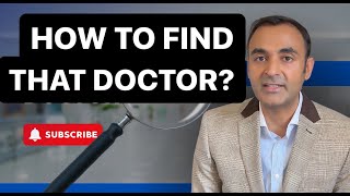 How to find a GOOD DOCTOR who is NOT a ROBOT [upl. by Bohman255]