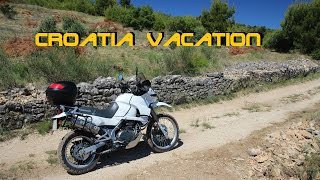 Croatia Vacation on my KLE500 [upl. by Asle]