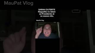 Sarah Duterte minura ang Presidente [upl. by Anse]