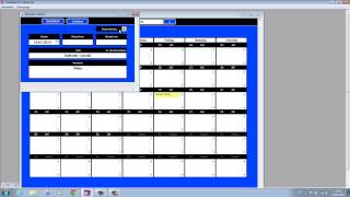 Filemaker Kalender erstellen Datum berechnung Eintrag dynamic Calender Gregoerian Tipps [upl. by Obala884]