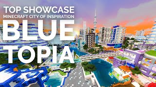 Minecraft City of Inspiration  Blue Topia N20 [upl. by Scarface527]