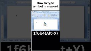 How to type symbol in ms word msword mswordmagic logo shortcutkeys [upl. by Clorinda]