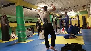 Brazilian Jiu Jitsu Class  Biancheblu  MMA Biella Spazioforma [upl. by Martijn]