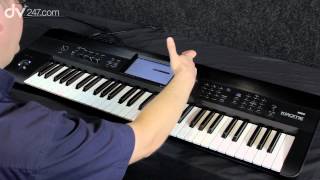 Korg Krome Workstation Synthesizer Demonstration [upl. by Lowry]