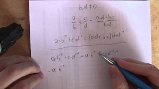 Mathematik  Körper  Addition von Brüchen [upl. by Helsell]