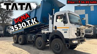 Tata Signa 3530K Tipper 2024 Review Features amp Performance [upl. by Ayhdiv714]