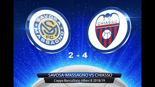 SavosaMassagno VS Chiasso Coppa Allievi B 201819 [upl. by Annawyt2]