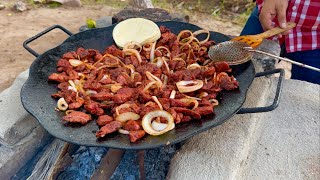 TACOS ENCEBOLLADOS ¡¡LOS FAVORITOS EL FIN DE SEMANA  RUTA LA NUEVE [upl. by Ruelle219]