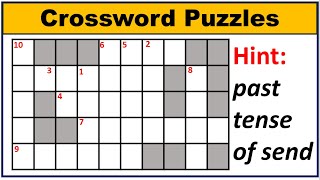 Crossword Puzzles01English PuzzleQuestionsCrossword RiddlesTricky RiddlesHow smart are you [upl. by Asin9]