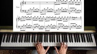 Passacaglia  Handel Halvorsen  Piano Tutorial [upl. by Tallbot801]