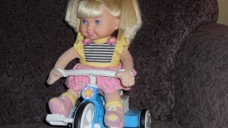 BABY TRIKE N GO DOLL WITH TRICYCLE [upl. by Proudfoot754]