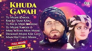 Khuda Gawah  Audio Jukebox  Amitabh Bachchan  Sridevi  Hindi Songs [upl. by Edme]