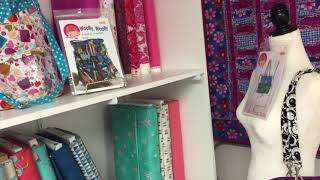 Converting Shelving into a Fabric Display [upl. by Jamille640]