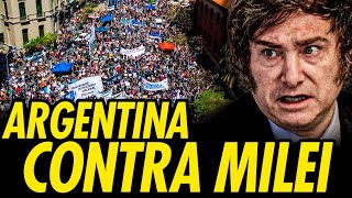 ARGENTINA SE LEVANTA CONTRA MILEI DEFENDIENDO LA UNIVERSIDAD PÚBLICA [upl. by Guildroy209]