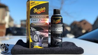 MEGUIARS ULTIMATE FAST FINISH  A Great Paint Sealant Thats Easy to Apply [upl. by Luttrell]