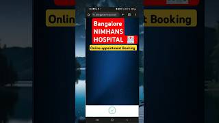 Nimhans hospital online appointment booking  how to book online  Nimhans hospital  NIMHANS [upl. by Francene]