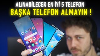 Bence Şuanda Alınabilecek En İYİ 5 TELEFON   ARALIK 2023 [upl. by Yelsgnik]