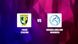 Transmisja meczu Pogoń Staszów vs Moravia AnnaBud Morawica [upl. by Teuton]