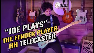 Joe Plays the Fender Player Series Telecaster [upl. by Elsey]