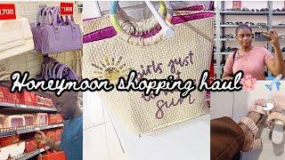 SHOPPING HAUL FOR HONEYMOON TRAVEL VLOG  Mr Price Kenya amp Pandamart with prices shopping [upl. by Adnelg]