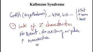 USMLE ACE Video 26 Kallmann Syndrome [upl. by Aurelius]