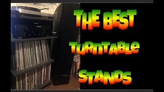 Best Turntable Stands and Record Storage Options [upl. by Whitney]