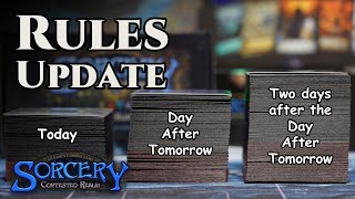 Sorcery TCG News  September 8th 2024 Rules Update [upl. by Anafetse]