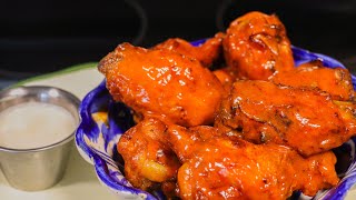 ALITAS PICOSAS búffalo Wings hot chicken wings easiest recipe [upl. by Ehcor]