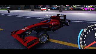 Rewiewing the F1 car in Driveworld Roblox [upl. by Ziana]