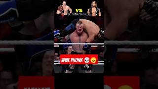 Brock Lesnar vs AJ Styles 2017  WWE Phonk Edit 💀 wwe brocklesnar phonk skull [upl. by Kendrick]