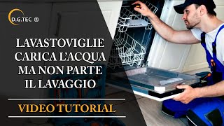 Lavastoviglie carica acqua ma non parte il lavaggio [upl. by Nylirehc]