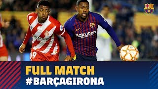 FULL MATCH  Barça 01 Girona  Supercopa Catalunya [upl. by Haleemak]