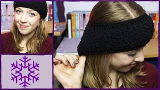 DIY Stirnband stricken  Selfmade Sunday  Winterproblems [upl. by Pallas]