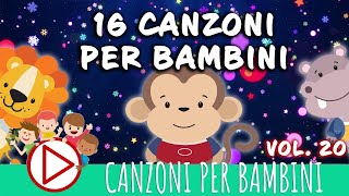 16 CANZONI PER BAMBINI VOL 20 [upl. by Nnairda428]