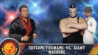 September 13 1985  Tatsumi Fujinami vs Giant Machine wKY Wakamatsu [upl. by Onitsuaf638]