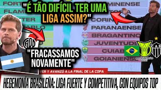 TV ARGENTINA VAI À LOUCURA COM ELIMINAÇÃO DO RIVER FINAL BRASILEIRA E BRASILEIRÃO  GALO NA FINAL [upl. by Christy]