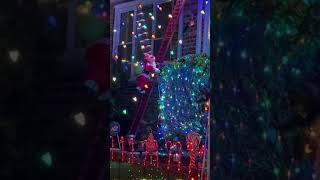 ニューヨークDyker Heights Christmas Lights in ブルックリン【気温2℃】金曜日 [upl. by Guillemette593]