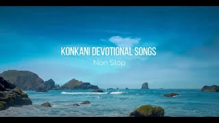 Konkani new devotional songs 2021  NON STOP 1 HOUR KONKANI HYMNS [upl. by Anyak]