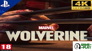 5 Minutes of Marvels Wolverine Gameplay PS5 UHD 4K 60 fps [upl. by Pompea]