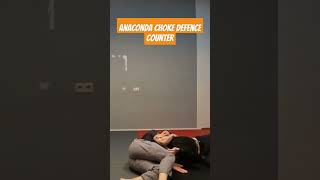 anaconda choke defence counter bjj jiujitsu mma grappling [upl. by Koblas]