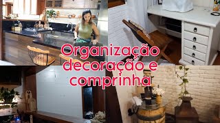 limpeza na cozinhacomprei um móvel na olxtiramos o armáriomudança na decoração [upl. by Durer]