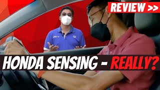 Honda Sensing  How Its Work [upl. by Derfnam219]