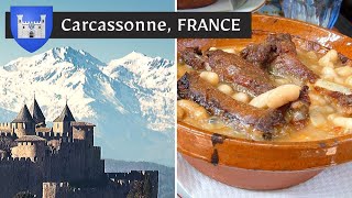 The real Cassoulet cooked quoton locationquot in Carcassonne France [upl. by Ewer]